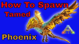 How to Spawn in a Tamed Phoenix on any map
