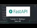 FastAPI Series Tutorial 11 Testing A Todo API