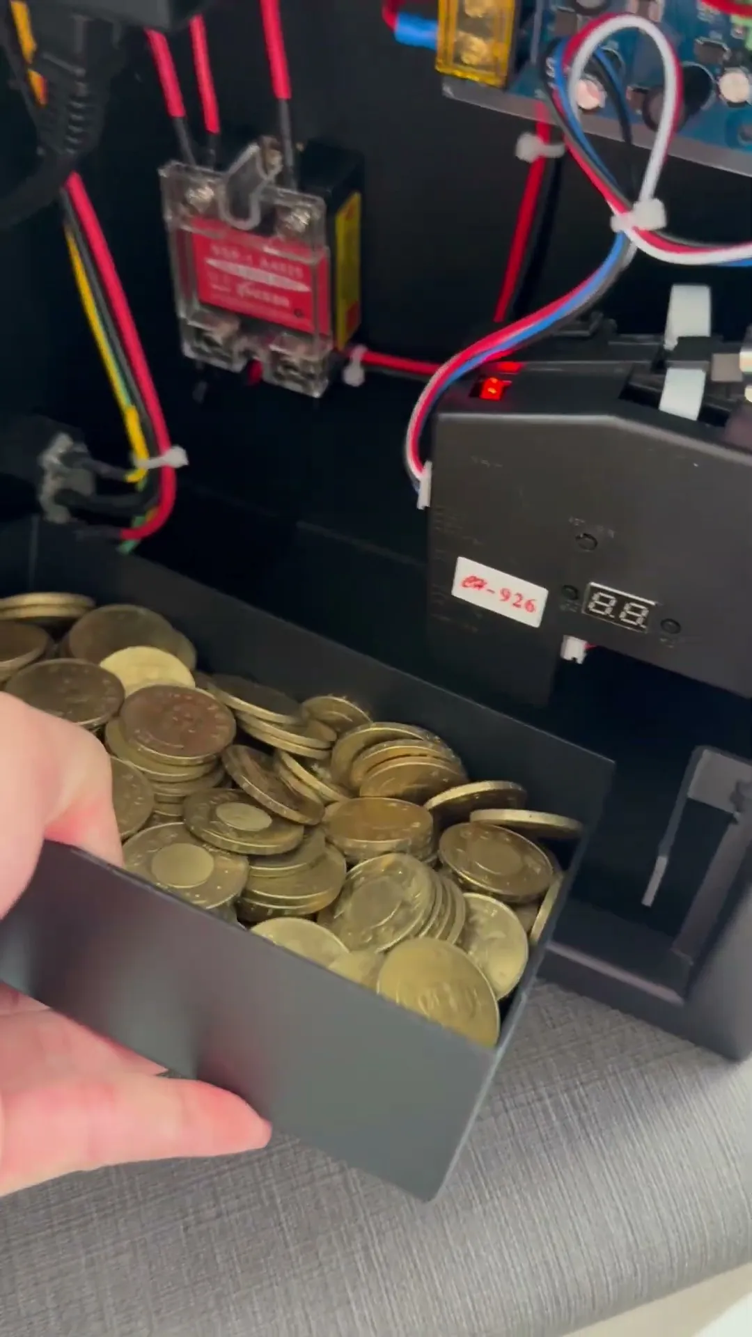 How fast does it pay for itself? Watch the coin pour
