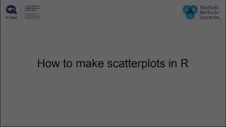 How to make scatterplots in RStudio using ggplot2