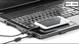 نقل الملفات من الكمبيوتر الى الهاتف بوصلة USB 