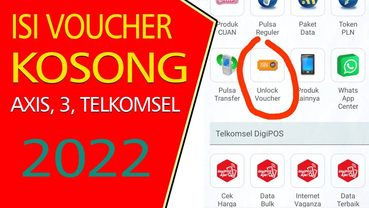 TUTORIAL CARA MEMASUKAN VOUCER KUOTA INTERNET AXIS 3GB MINI 15 HARI MUDAH & SIMPLE