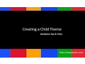 How to Create a Wordpress Child Theme