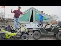 Download Lagu Camping in a Dry Lake with Abandoned Camper