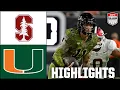 Stanford Cardinal vs. Miami Hurricanes | Full Game Highlights | ESPN College Football