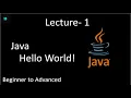 First Program In Java Hello World Tutorial For Beginners To Advanced Learners