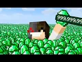 Minecraft But Your Emeralds Your Money