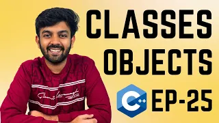Classes Objects C for Beginners Ep-25 code io - Tamil