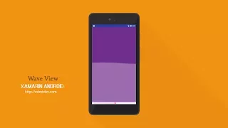 Xamarin Android Tutorial - Wave View