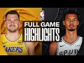 LAKERS at SPURS FULL GAME HIGHLIGHTS January 7 2026