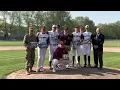 Baseball Senior Night Class of 2022
