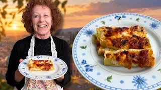77-Year-Old Paola's Traditional Cannelloni from Emilia Romagna