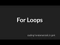For Loops Basics GameMaker Studio 2