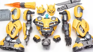 BLOKEES Transformers Figure | Bumblebee Champion Class | Blokees Transformers Bumblebee | Model Kits