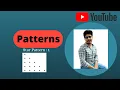 Pattern - 1 Solution Java Foundation Course Star Pattern Solution