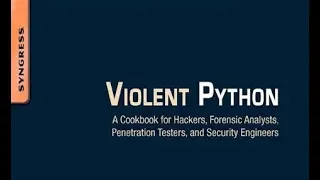 finding a ddos attack Violent Python w Matthew