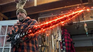INSANE! I made Sanguine Transfuser from Deepwoken FOR REAL! #blacksmith #bladesmith #gamer #roblox