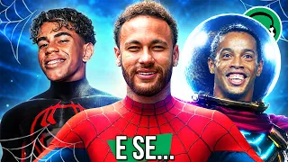 ♫ E SE OS JOGADORES FOSSEM PERSONAGENS DE HOMEM-ARANHA? | Paródia Sunflower - Post Malone, Swae Lee