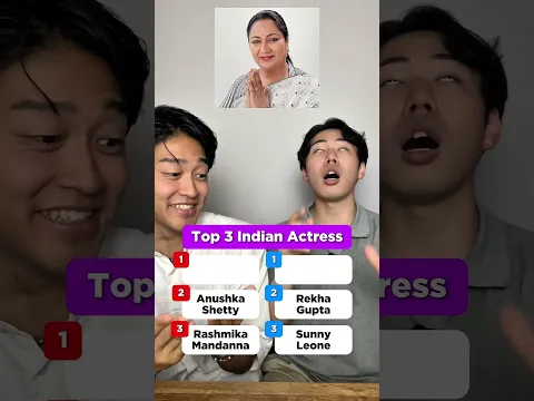 【Top3】Favourite Indian actress