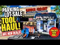 Full Harbor Freight Parking Lot Sale Tool Haul August 2026 Tailgate Tool Haul