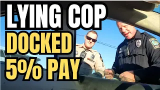 Sergeant Demoted and Pay Cut for Lying to a Lawyer