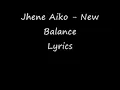Jhene Aiko - New Balance (lyrics)
