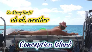 SDA99 So Many Reefs! Uh Oh, Weather… Conception Island
