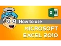 How to use Microsoft Excel 2010 Tutorial