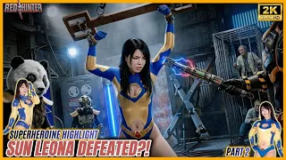 superheroine highlight sun leona defeated superheroine review part 2 supersentaiseries tokusatsu