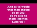 Luke 6 31 KJV Children s Bible Drill Red Cycle 1