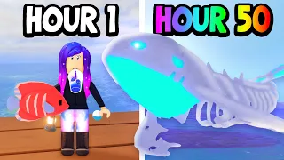 I Spent 50 Hours Fishing For A SECRET FISH in Roblox!