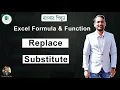 How to use Replace and Substitute functions in Excel Use the REPLACE and SUBSTITUTE Functions