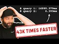 Make your queries 43 240x faster