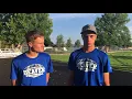 Beaver High School football 2018 Spencer Williams and Preston Roberts