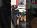 She fell asleep Reflexology Foot Massage ASMR Watch till the end