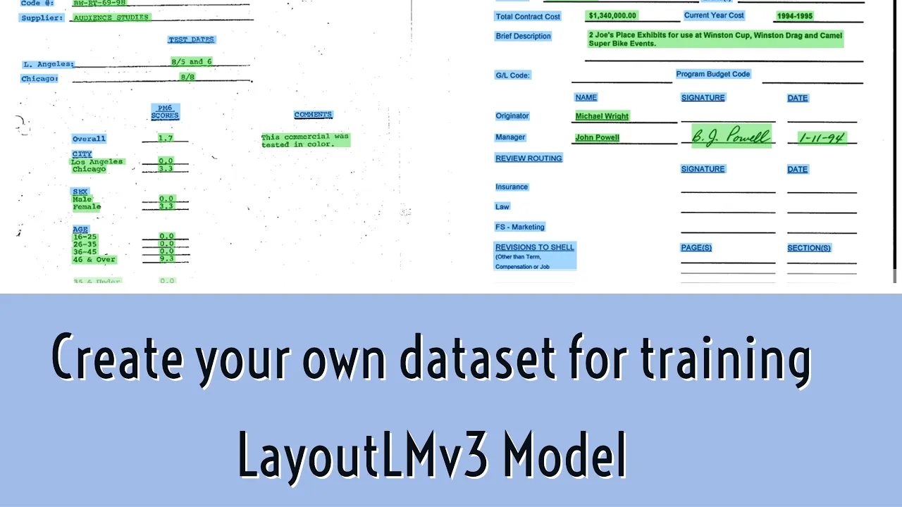 Outline Video LayoutLMv3: A Beginner's Guide to Creating and Training a Custom Dataset | label Studio | NLP