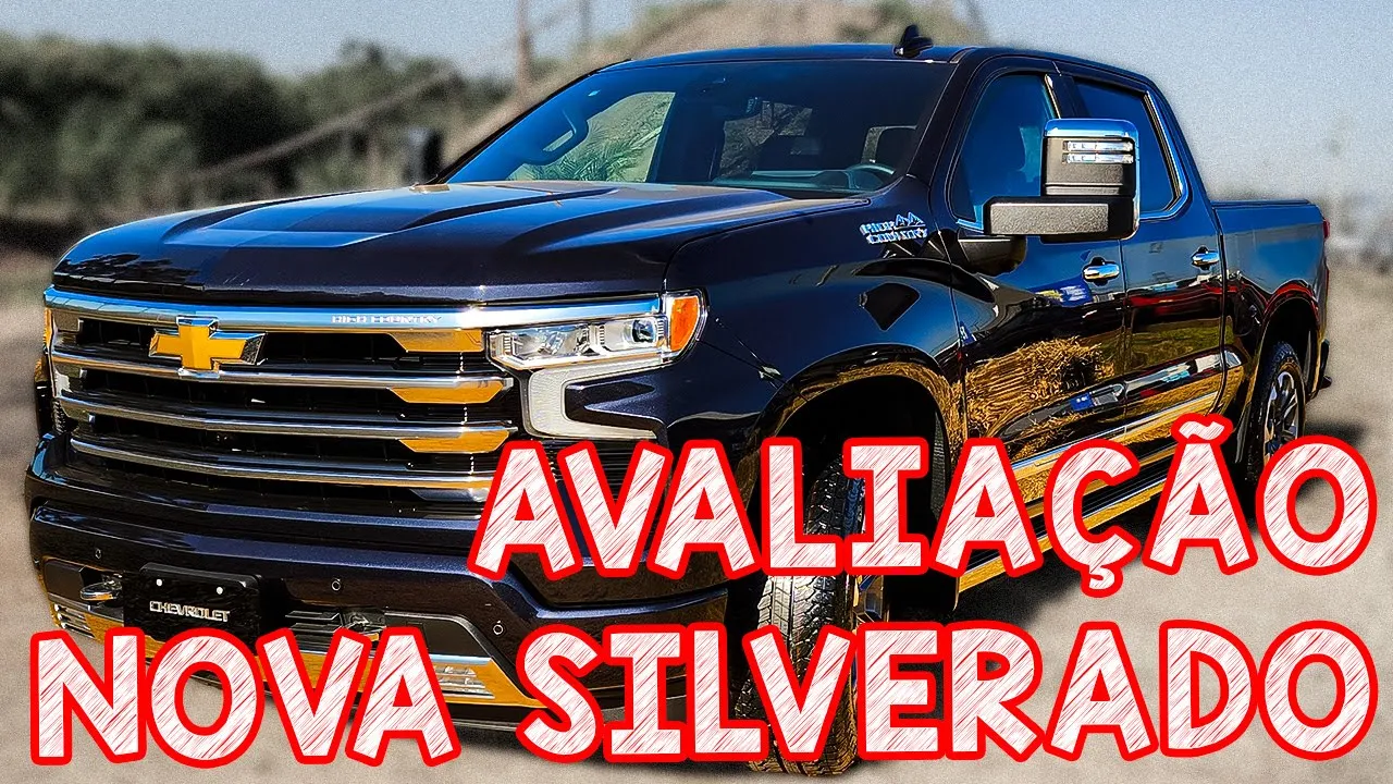 Avaliação Chevrolet SILVERADO 2024 V8 - O MONSTRO CHEGOU! CONCORRENTE DA FORD F-150 E RAM 1500 REBEL