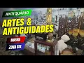 Lagu ARTES \u0026 ANTIGUIDADES (Pt.1): Antiquário enorme em Moema, repleto de tesouros, esculturas e relíquias