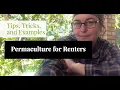 Permaculture for Renters tips and tricks