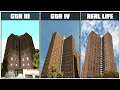 GTA Liberty City vs New York City GTA III vs GTA IV vs Real Life