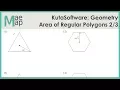 KutaSoftware Geometry - Area Of Regular Polygons Part 2