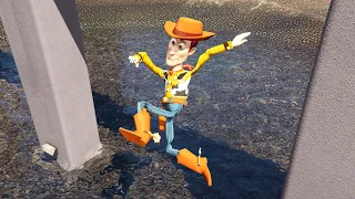 GTA 5 Water Ragdolls WOODY Jumps/Fails ep.35 (Euphoria Physics Funny | Moments)Grand Theft Auto V