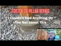 Deck Footer Pillar Repair