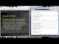Counter Variables