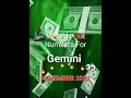Gemini Lucky Numbers Lucky Pick 3 Lottery Numbers For GEMINI For The Month Of November
