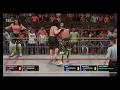 2K Wrestlemania 7 The Rockers vs Barbarian & Haku w/ Bobby Heenan