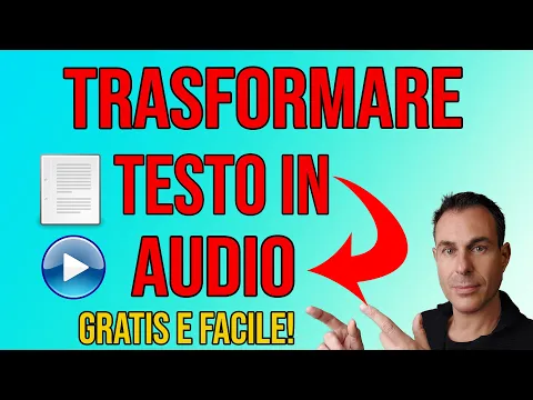 Download MP3 Come trasformare TESTO in AUDIO (voce), gratis e con qualità professionale