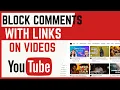 How To Comments With Links On YouTube Channel