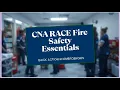 CNA RACE Fire Safety Acronym Knowledge Quick Action in Emergencies