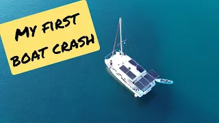 Monstrous Headwind, Big Waves… and I Crash the Boat